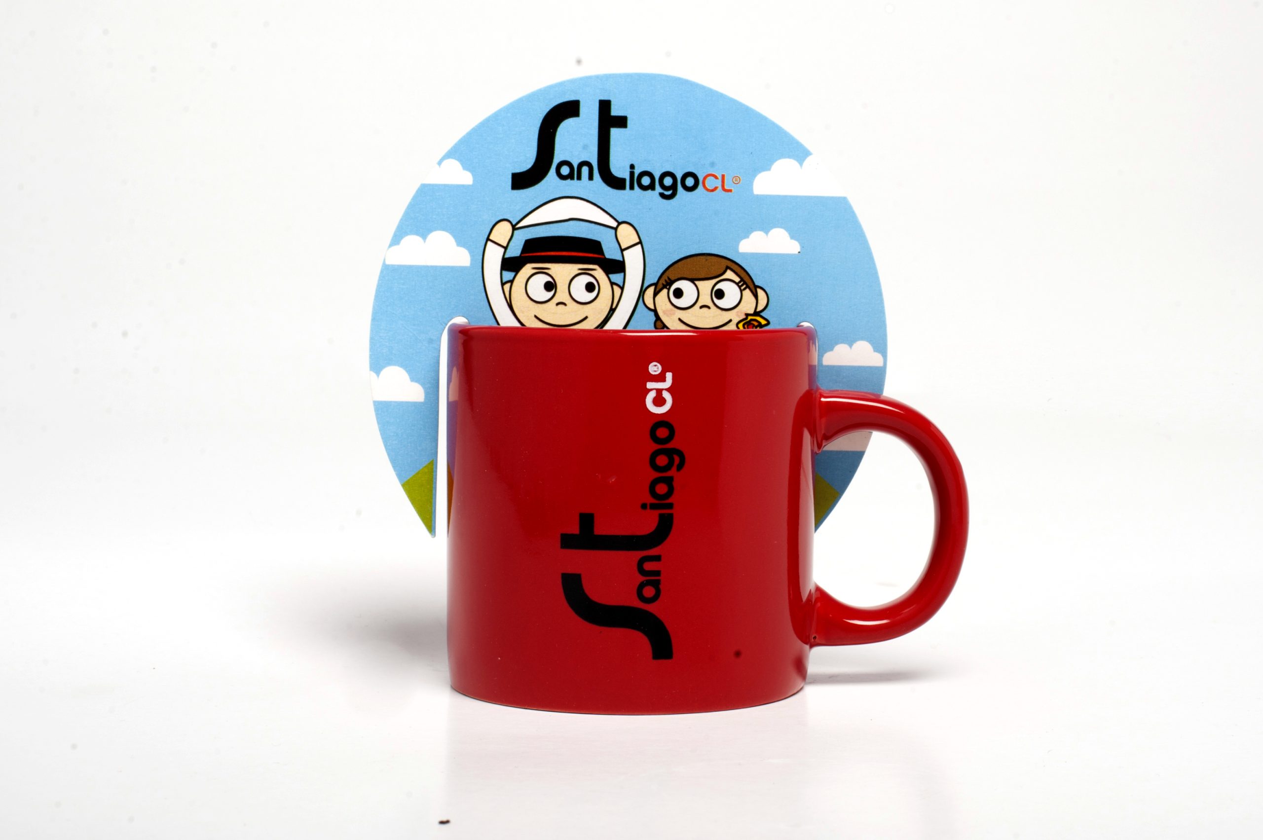Tazón de café (rojo)